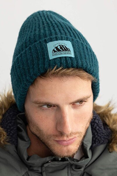 DeFacto Men's Woven Label Beret Y1415Az22Wn