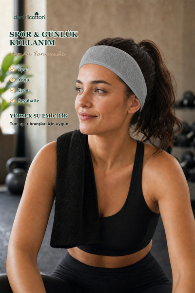 denizlicotton Super Soft Velvet Hair Band
