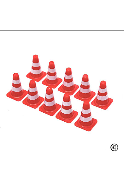 Choice 10pcs 10pcs Mini Traffic Signs Roadblk Toy for Kids Ctruction Car Them...