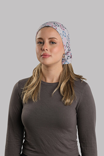 HÜRREMBONE SARAYDAN GELEN GÜZELLİK Gray Practical Ready Interlocking Hijab Bo...