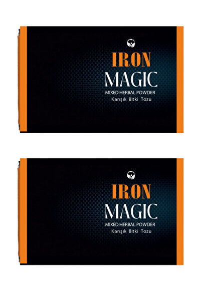 LOVELLO Iron Magıc 2 Paket Bitkisel Karışım İçeren İçecek Tozu 60 Günlük Kull...