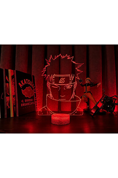 Genel Markalar Renkli Anime Masa Lambası, Minato Namikaze Tasarımı, Naruto Ha...