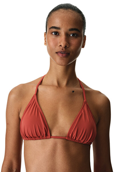 Penti Top de bikini triunghiular cu scorțișoară
