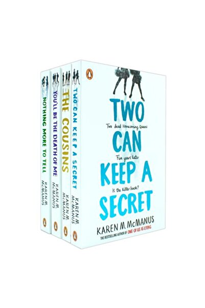 PENGUİN Karen McManus 4 Books Collection Set (Nothing More To tell, The Cousi...