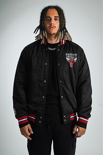 BLVCK MVRKET Ανδρικό Κολεγιακό Μπουφάν Bulls PG1121SY