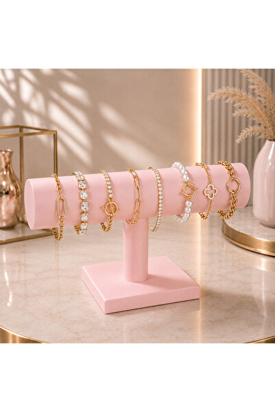 YILDIZ Jewelry Stand Bracelet Watch Clasp Display Stand Red t Bar Jewelry Org...