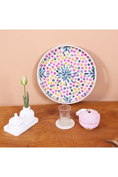 Mylamp بيور سيديف 35x4 سم. صينية فسيفساء بيرليسسينت