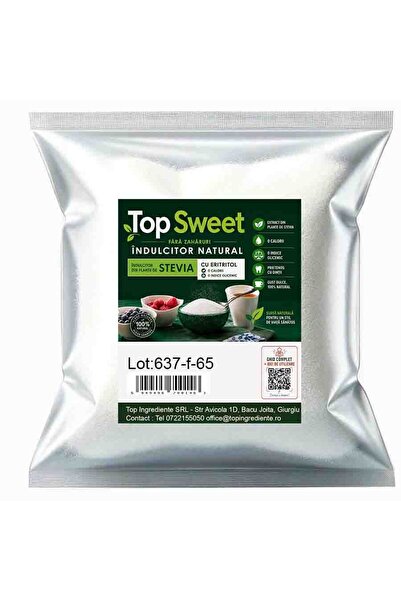 Top Ingrediente Top Sweet - Indulcitor cu Stevia - 100g