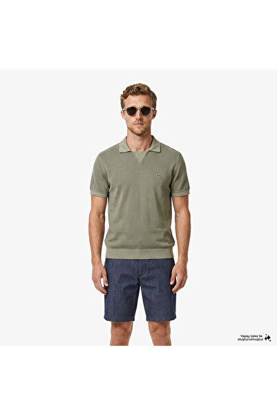 Lacoste Erkek Relaxed Fit Haki Polo