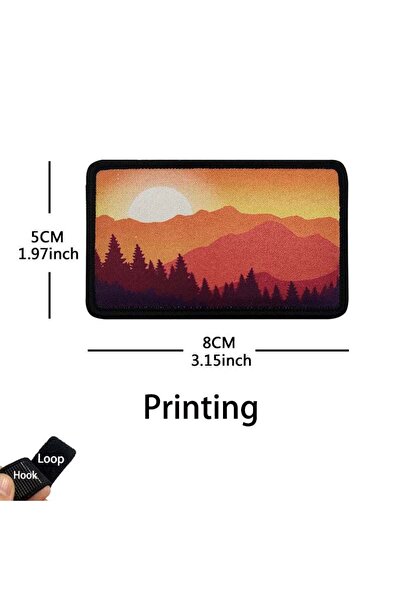 Choice5 13-sunset Migrate Journey,Sunrise,Sunset Landscape Patches,Funny Anim...