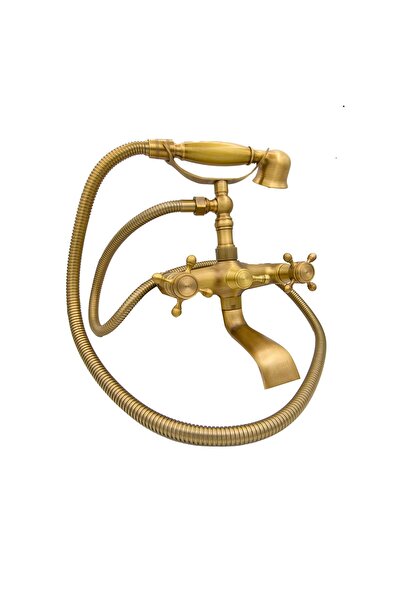 OEM Baterie Dus cu Para si Furtun, Alama Sanitara, Bronz Antichizat, OD/2043