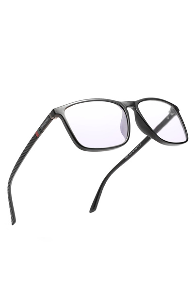 Choice7 Bright Black 45 KINGSEVEN Blue Light Blocking Glasses Men/Women Compu...