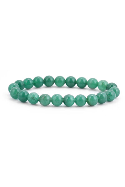 Choice 18-19cm 8mm 4/6/8mm Green Aventurine Bracelet Handmade Yoga Stretch El...