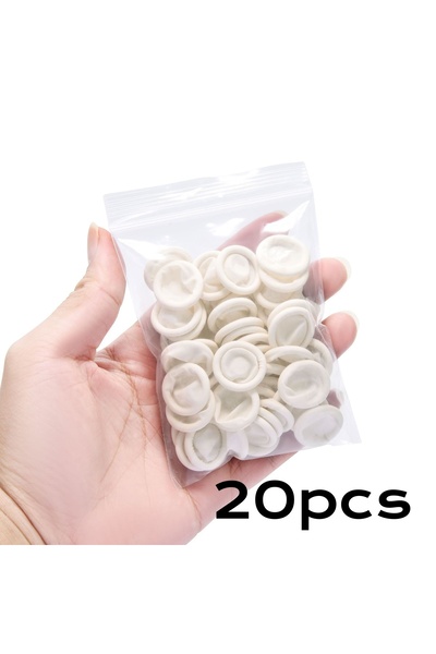 Choice 20 pcs 20/200pc Finger Protector Covers Wear-Resistant Highly Elastic ...