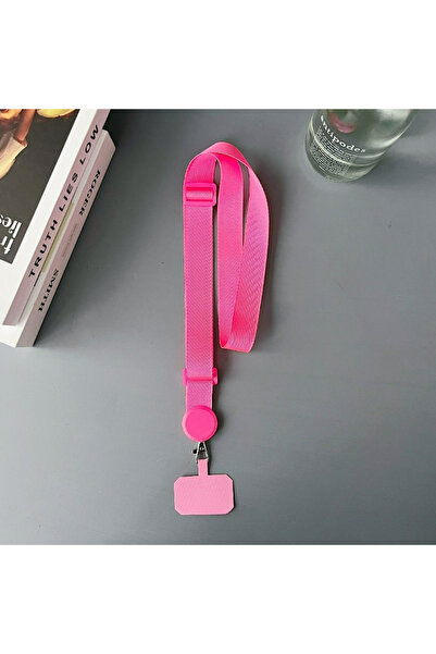 Choice1 QIANGXI-T7853010 حزام هاتف محمول قابل للتعديل بلون واحد مع حزام عريض ...
