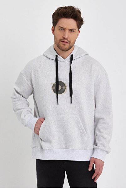 ALEXANDERGARDI Pocketed Printed Hooded Sweatshirt (E22-757A-03)