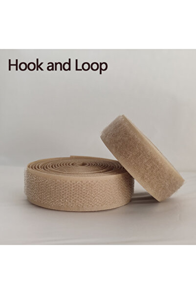 Choice11 20mm Wide Khaki 2Meter 2Meter/Pair Colour Velcros Fastener Tape No G...