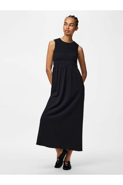 PIECES Μάξι φόρεμα PCBETTY SMOCK
