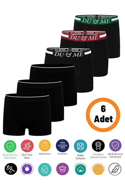 DU&ME Simple and Stylish Men's Boxer Comfortable and Soft Cotton Stylish Desi...