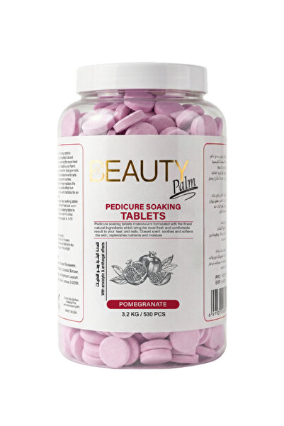 Beauty Palm Manicure Soaking Tablets 1060pcs - Pomegranate, 3.2kg
