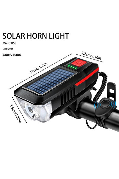 Choice 1000-3000 Mah 300-600 Lumen 052-Red Bicycle Night Light, Solar Chargin...