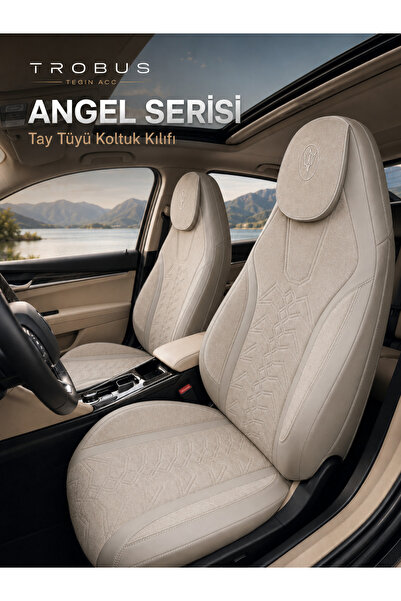 TROBUS Chery Tiggo 7 Pro 2023 ve Sonrası Uyumlu Angel Serisi Tay Tüyü Koltuk ...