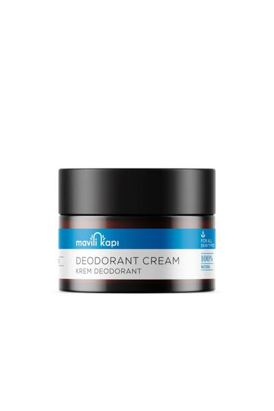Mavili Kapı Krem Deodorant Doğal Alüminyumsuz Ter Kokusu Önleyici Sodyum Bika...