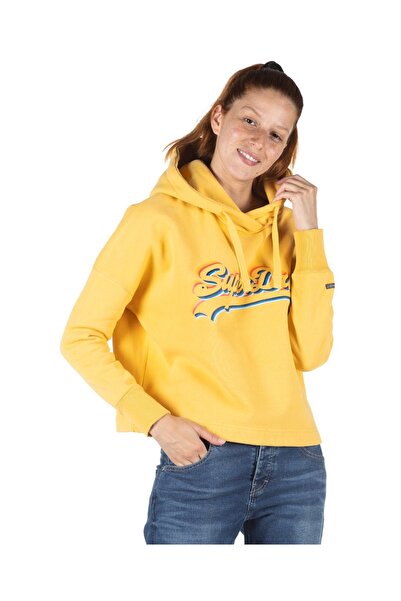 SUPERDRY ΒΙΝΤΑΤΖ ΛΟΓΟΤΥΠΟ ΟΥΡΑΝΙΟ ΤΟΞΟ ΚΑΜΙΖΑΛΑ ΜΕ ΚΟΥΚΟΥΛΑ W2011455A-07K Κίτ...