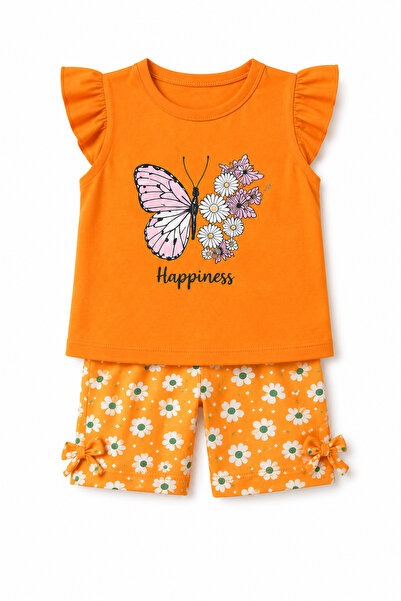 LOOFI Baby Girl Two-Piece Cotton Set - Various Colors (9 Months - 3 Years)/Or...