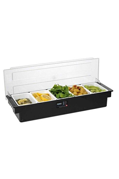 Bora Plastik Bar Container 495X157X95 Hmm 5 Compartments