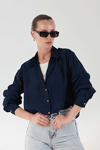 Fulla Moda Basic Body Detailed Necklace Shirt