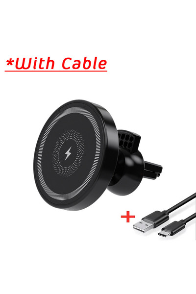 Choice1 VIKEFON Black With Cable Car For Magsafe 30W Wireless Charger Air Ven...