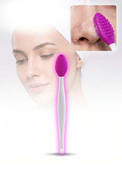İBOVİA Burun Siyah Nokta Cilt Ve Yüz Temizleyici Peeling Fırça Çilek Fırça