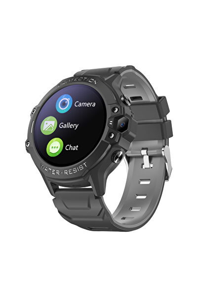 Choice Black VALDUS 2025 New VK55 Kids Watch GPS SOS Call With 0.3 Mpix Camer...