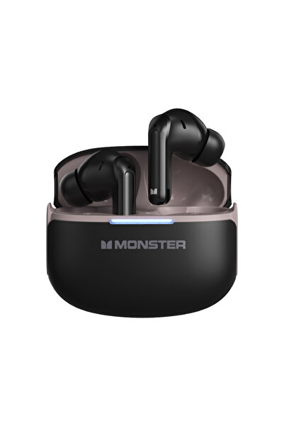 Choice Black MONSTER AURA FIT D02 In-ear Wireless Bluetooth Headphones, Ergon...