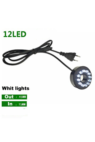 Choice9 EU White MEMEOKON Aquarium Light LED Circle Lights with Hole for Unde...