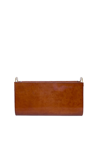 Yargıcı Metal Saplı Deri Dikdörtgen Sepet(41x27x22 Cm)