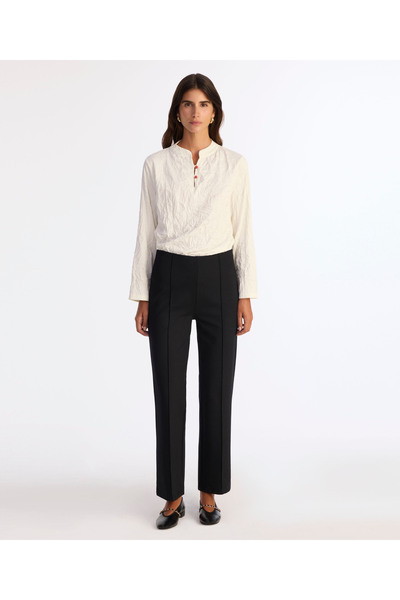 Yargıcı Ribbed Straight Fit Pants
