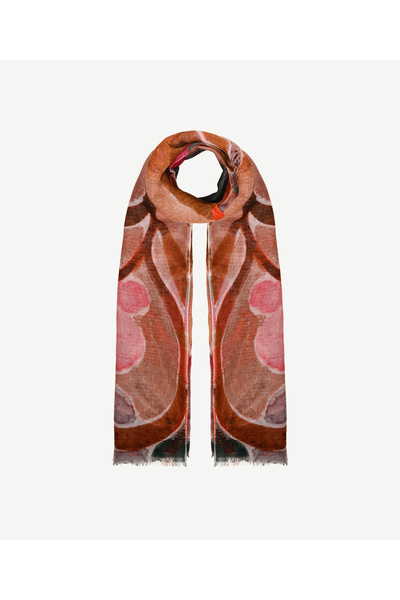 Yargıcı Floral patterned shawl