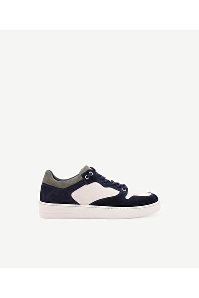 Yargıcı Hafif Tabanlı Deri Sneakers