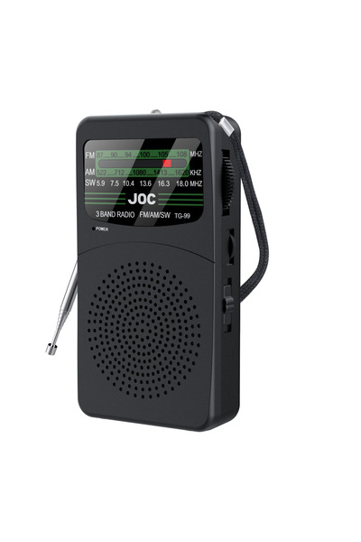 Choice1 TG-99 Portable Radio AM FM SW, Battery Operated Radio with Light, Bac...