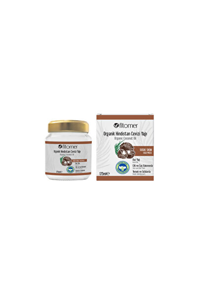 Fitomer Organik Hindistan Cevizi Yağı 175 ML Soğuk Sıkım