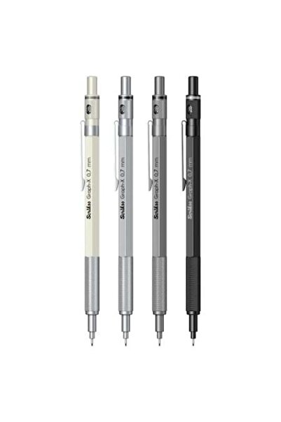 Scrikss Versatil Kalem Graph-X 0,7 Mm Metal Renkler 8690187386206 Karışık Ren...