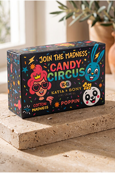 Katia&Bony Candy Desenli Unisex Hediye Kutusu Seti