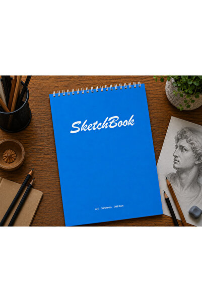 Pagos Yayınları Wise Owl Premium A4 Sketchbook Hard Cover Sketchbook |   200 ...