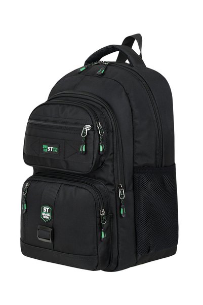 SEVENTEEN 4903 Waterproof Backpack - Travel and School Bag with Laptop Compartment and Luggage Strap