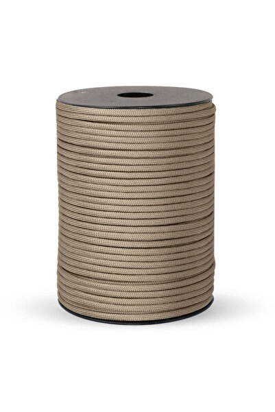 Choice 50M Beige 100M/50M 550 Standard 9-Core Paracord Rope 4mm Outdoor Parac...