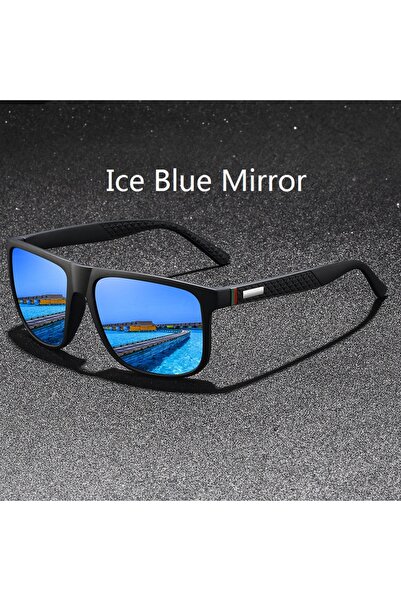 Choice IceBlueMirror Fashion Outdoor Driving Sunglasses Popular Square Frame ...
