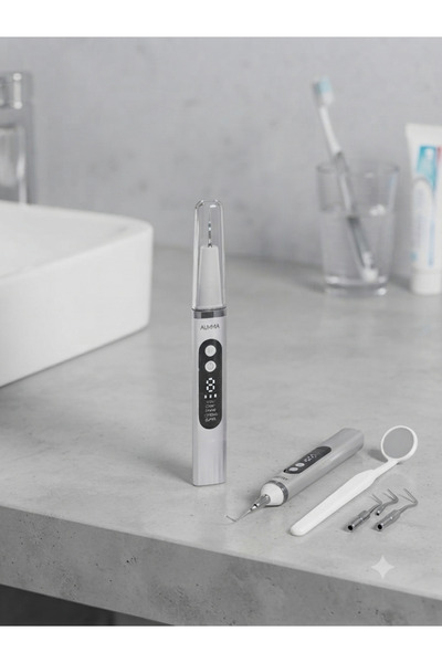 auhma Aura Akse Akıllı Ultrasonic Diş Temizleme Cihazı - 5 Modlu Diş Tartarı ...