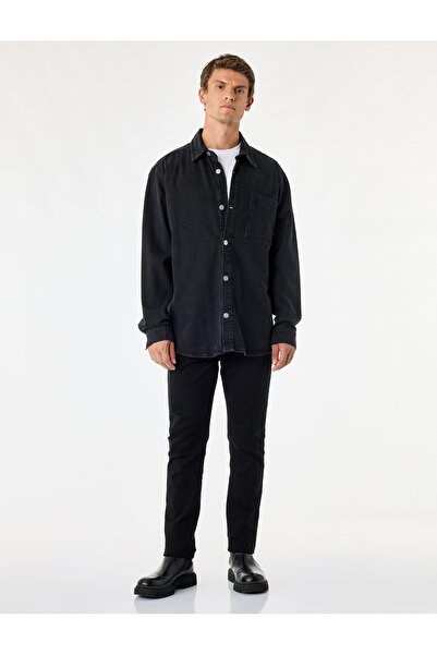 Koton Normal Bel Pamuklu Cepli Slim Fit Jean Pantolon - Brad Jean